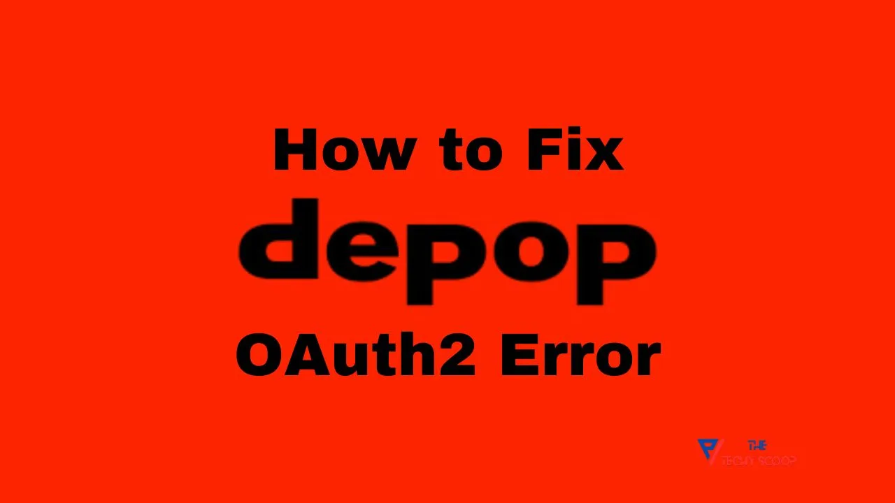 Depop OAuth2 Error